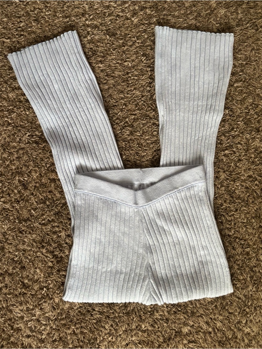 aerie Ribbed Leggings - Light Blue